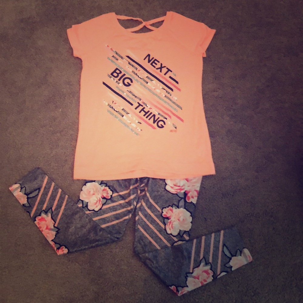 Girls Justice Athletic Outfit